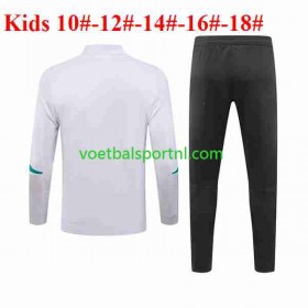 Manchester United Kind Wit Trainingsjack Pak 2023-24